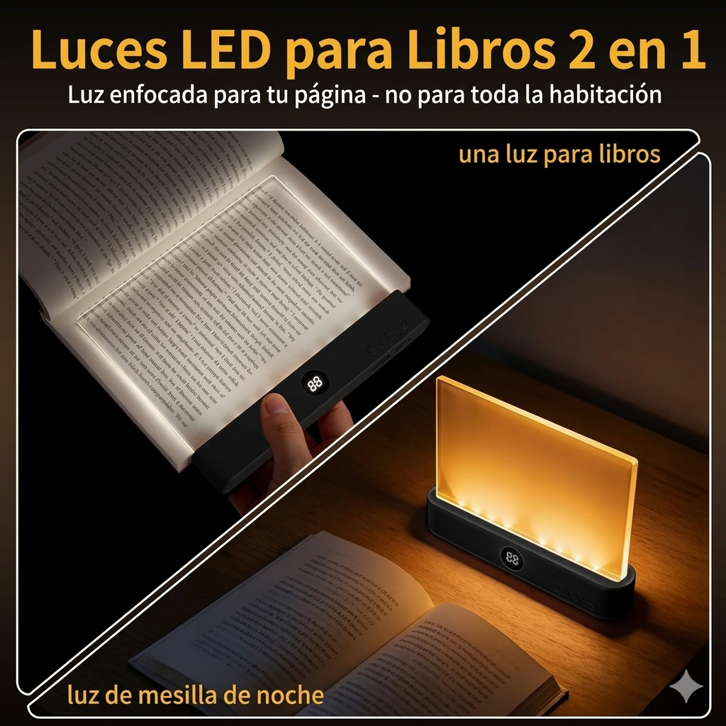 Luz de lectura portátil